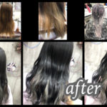 大阪豊中カラトリで積み重ねるシルバーのインナーカラーと濃厚なグレーバイオレットがお洒落【さやさん】の髪